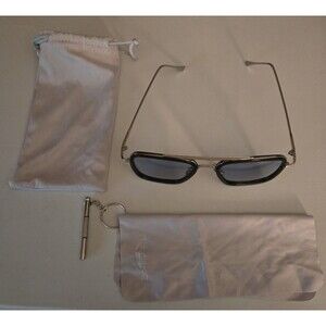 AIEYEZO Tony Stark Sunglasses Vintage Square Metal Frame‎ Eyeglasses for unisex